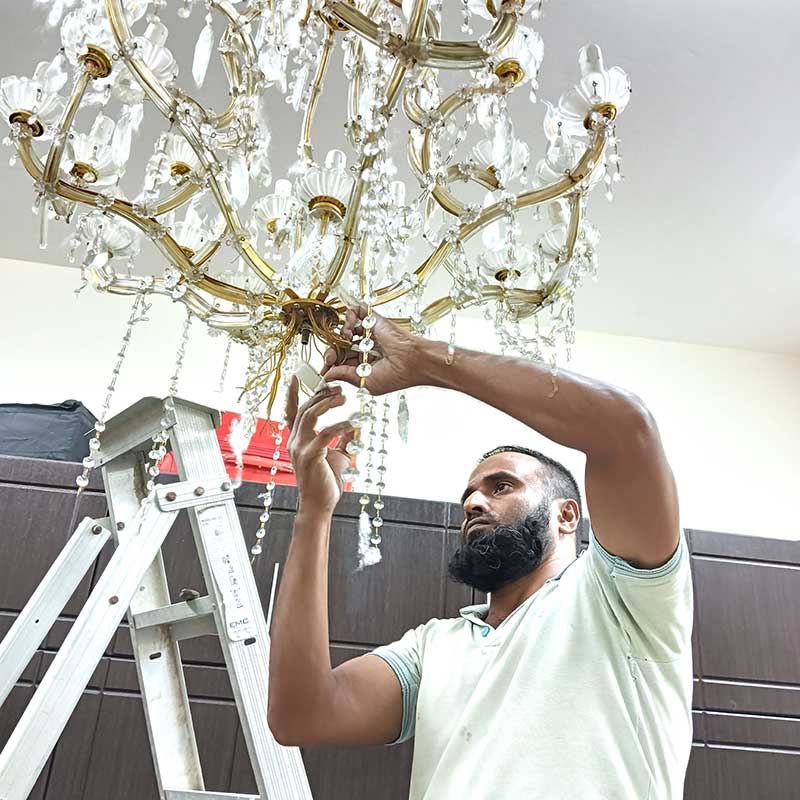 Light Fixing Services Dubai 